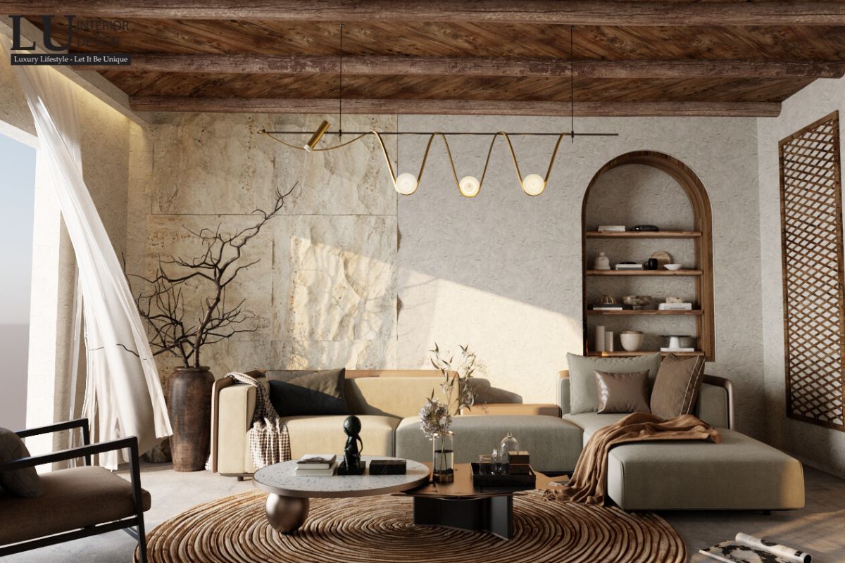 Thiết kế thi công nội thất phong cách Wabi Sabi