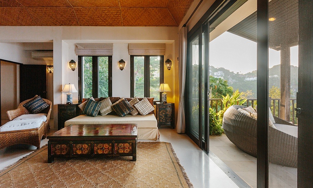 Mẫu thiết kế nội thất phong cách Tropical