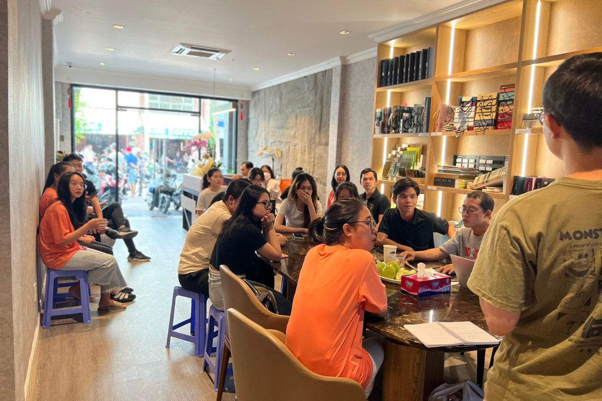 Đội ngũ chuyên môn LU Design hướng dẫn Team Marketing cách phân tích góc nhìn và bố cục không gian trên bản vẽ kỹ thuật