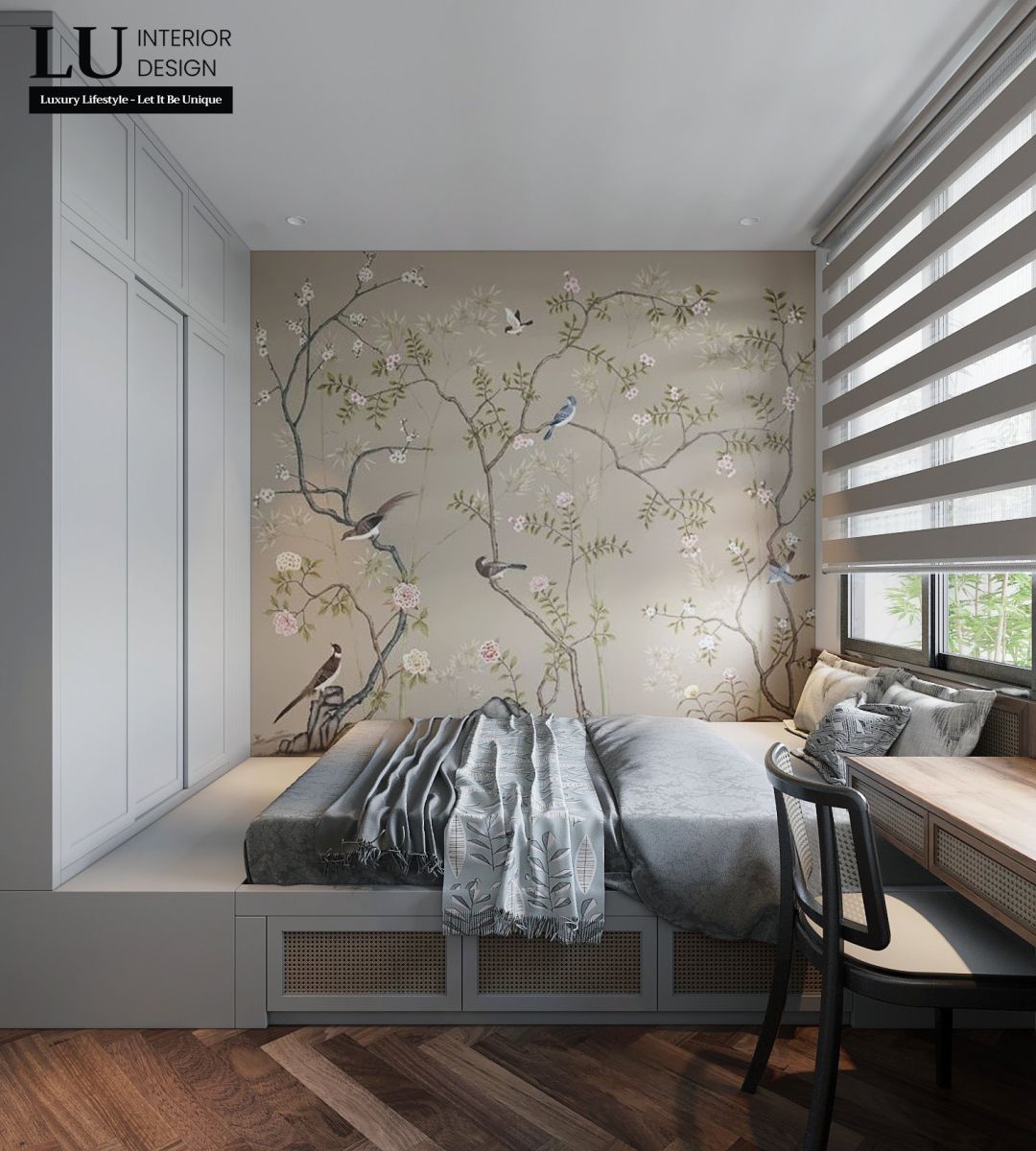 Thiết nội thất nhà phố quận 10 phong cách Indochine