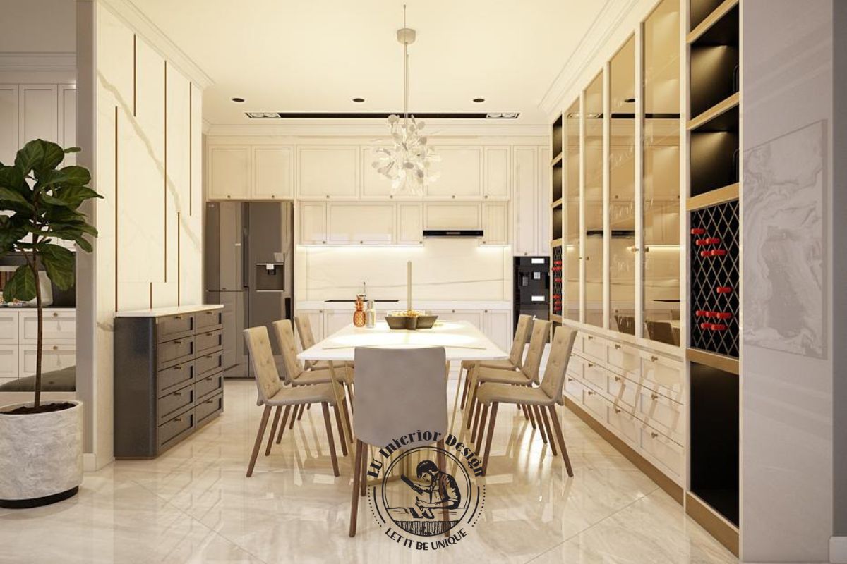 Cách sắp đặt liên thông giúp tối ưu hóa luồng giao thông và ánh sáng tự nhiên cho căn hộ.