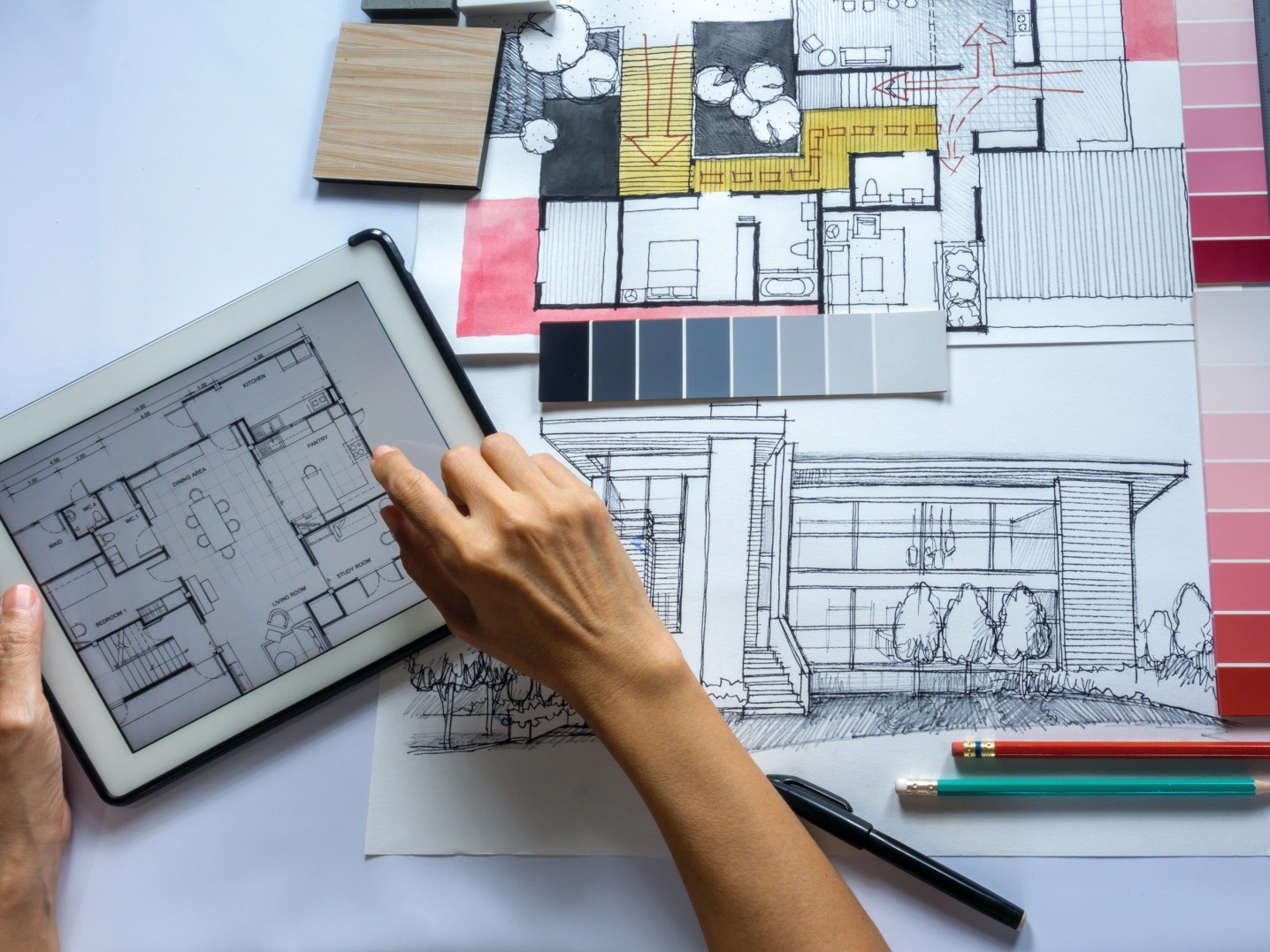 Lên kế hoạch thiết kế nội thất biệt thự chi tiết