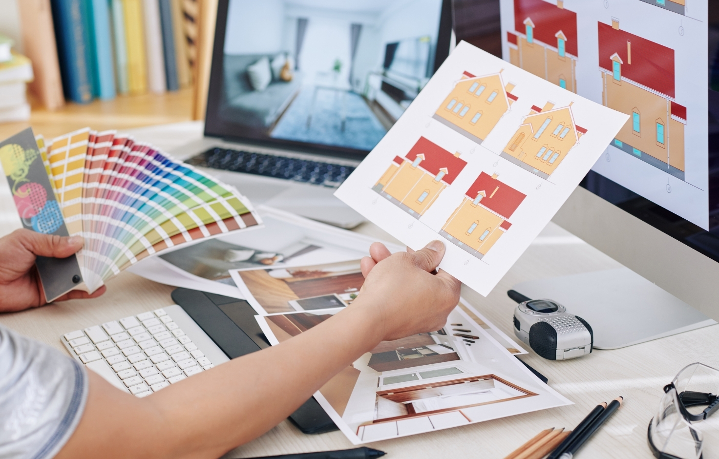 chọn lựa vật liệu phù hợp với phong cách thiết kế nội thất biệt thự