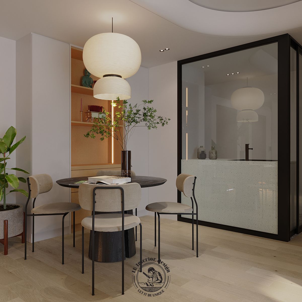 Thiết kế thi công căn hộ Ascentia