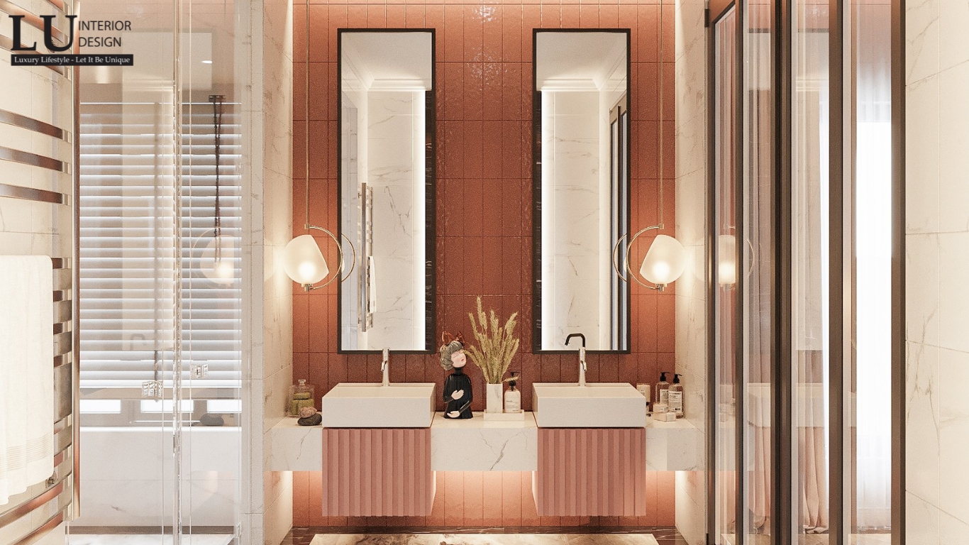 WC trong phòng ngủ 3 biệt thự Tân Phú với thiết kế hiện đại và tinh tế