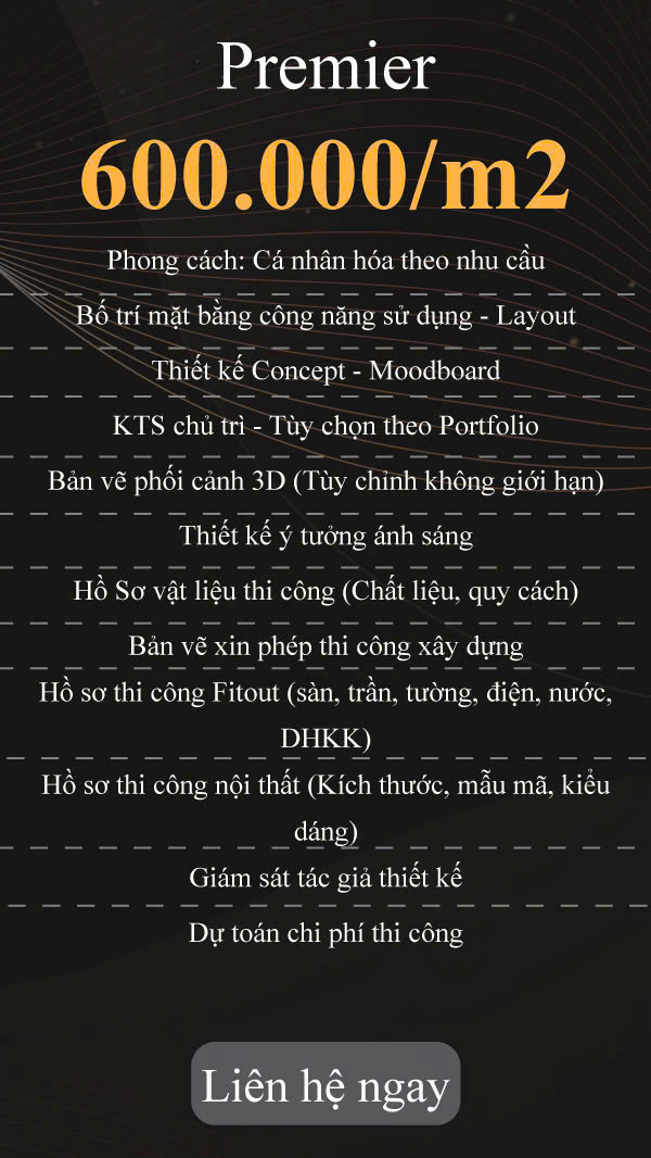 Bảng báo giá gói Premier