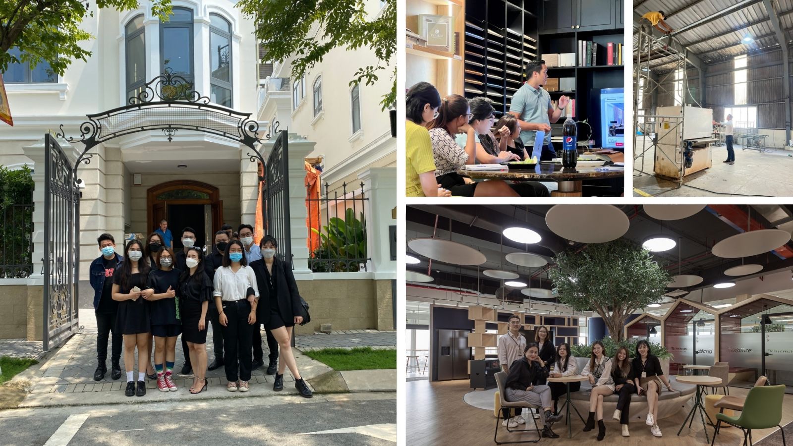 Đội ngũ nhân viên tại LU Design