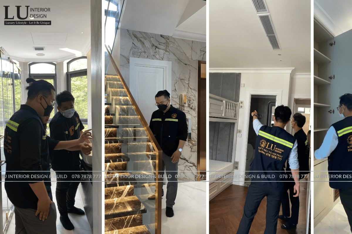 LU Design kiểm tra nghiệm thu công trình sau khi thi công hoàn tất
