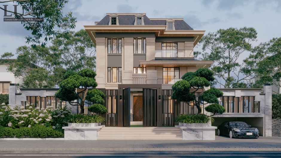 Thiết kế kiến trúc biệt thự của LU Design