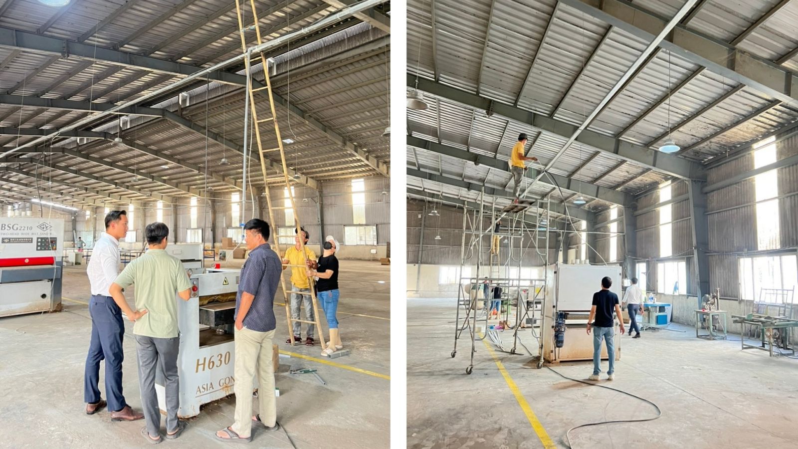 Hình ảnh thực tế tại Xưởng sản xuất