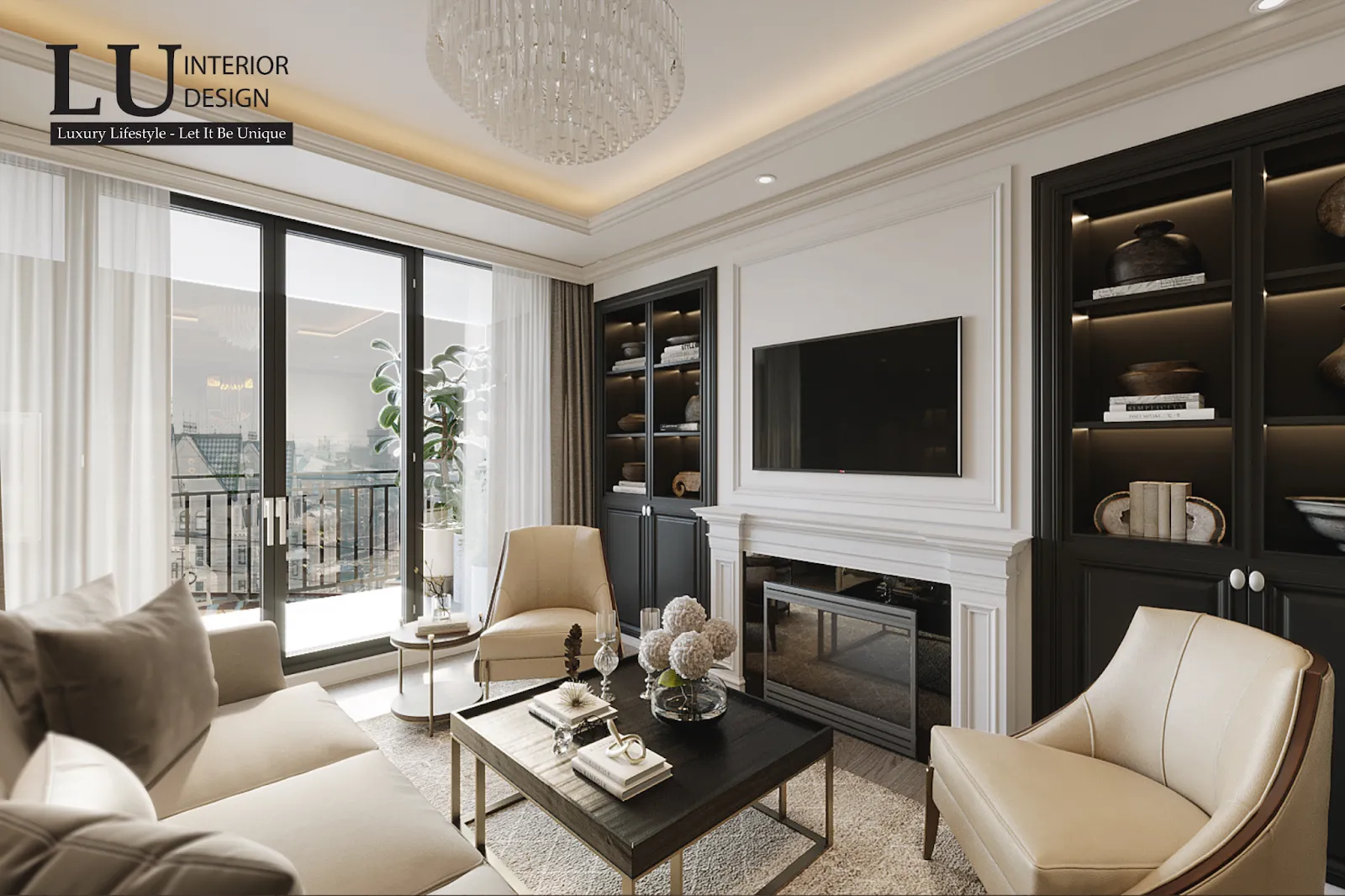 Dịch Vụ Thiết Kế Thi Công Nội thất trọn gói căn hộ The Infiniti Riviera Point Quận 7