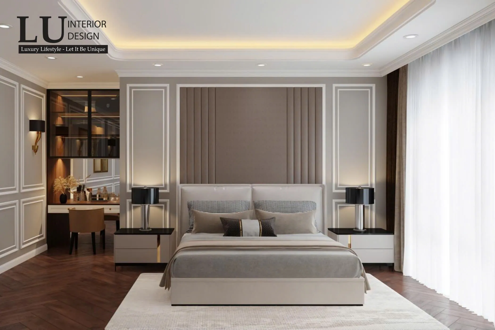 Mẫu thiết kế nội thất Duplex 4 phòng ngủ với vẻ đẹp hiện đại, tinh giản nhưng đầy cuốn hút, với đường nét vuông vức, không gian mở và ánh sáng tự nhiên tràn ngập
