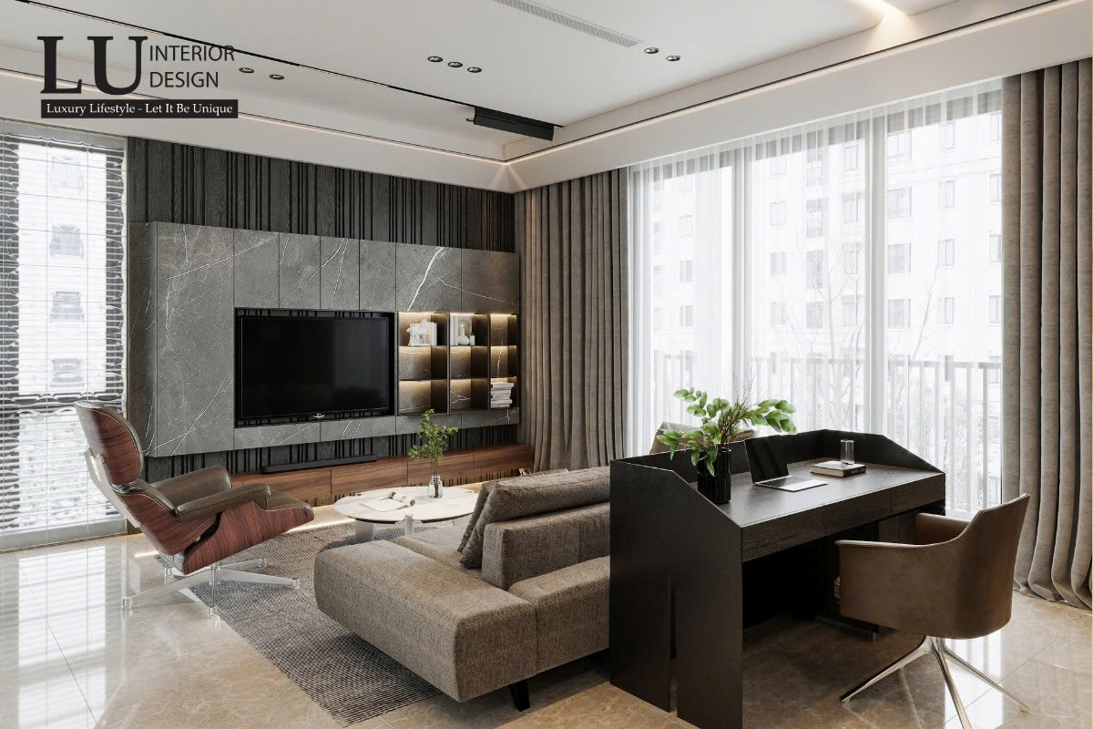 Nội thất căn hộ Infiniti phong cách Modern tinh giản, tiện nghi