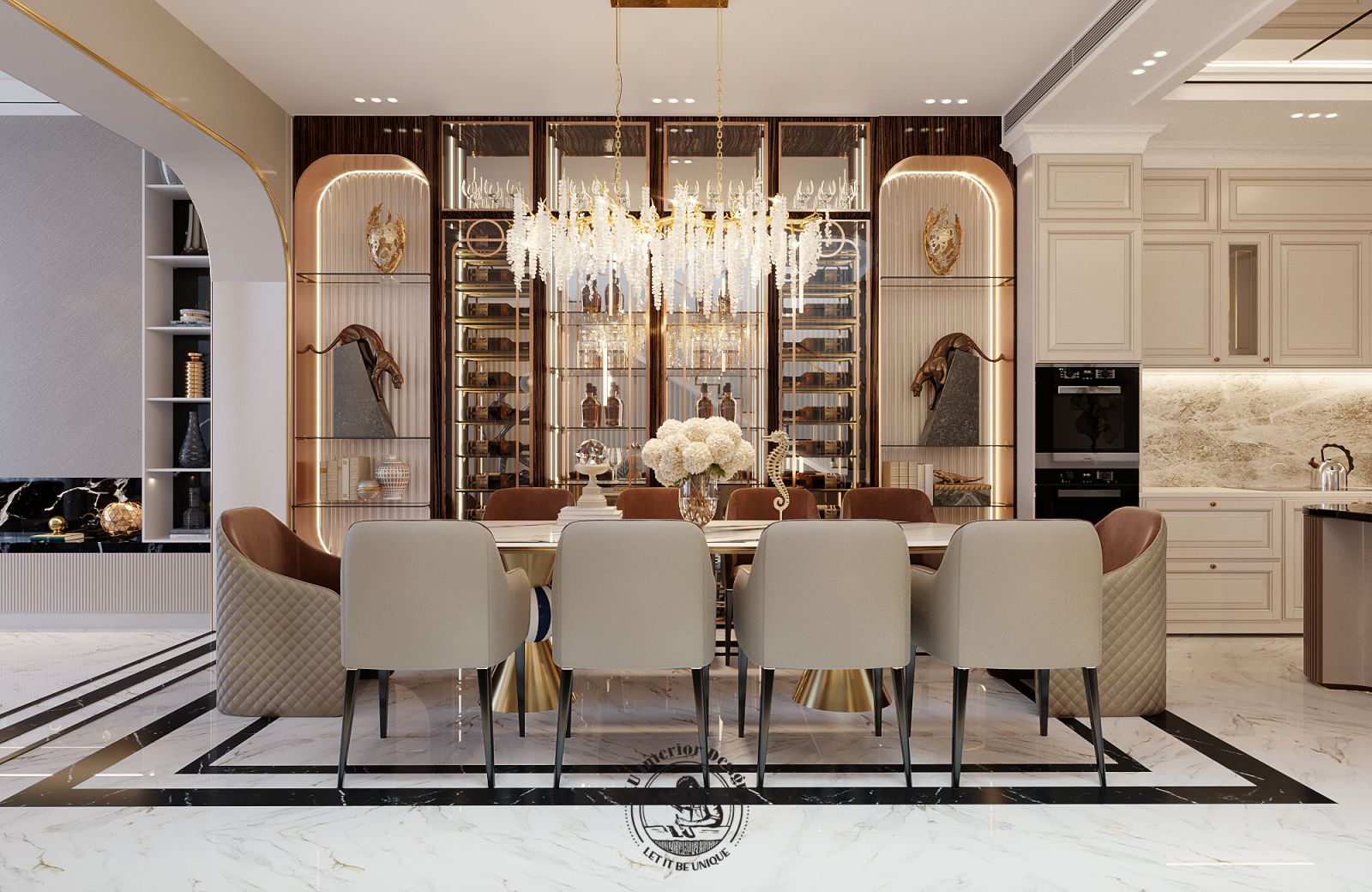 Nội Thất Nhà Phố Quận 7 Luxury