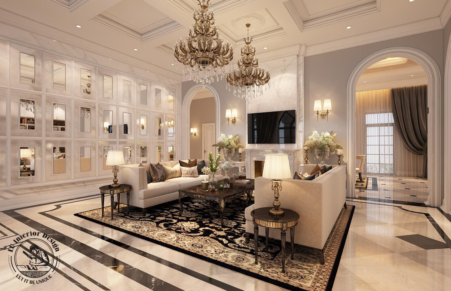 Biệt thự An Giang 2021 (Dự án thiết kế/ thi công nội thất của LU Design)
