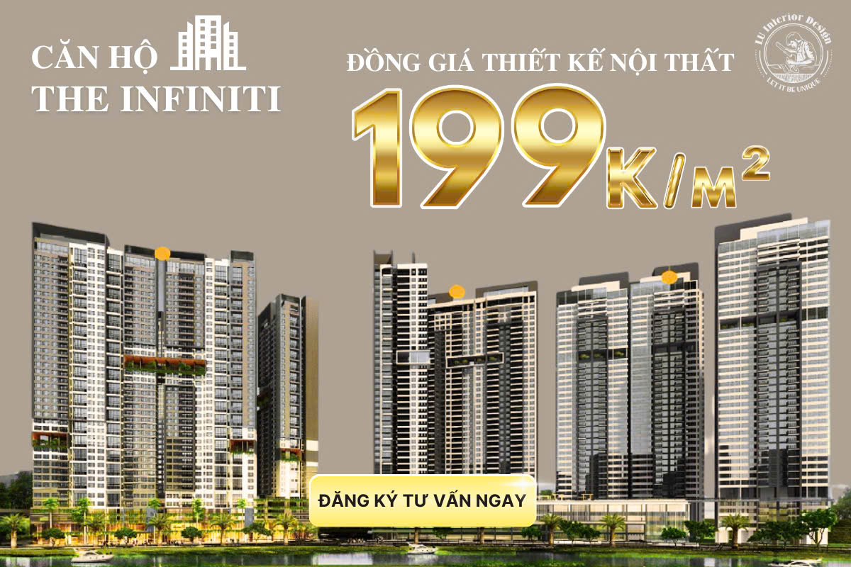 Ưu đãi thiết kế nội thất The Infiniti