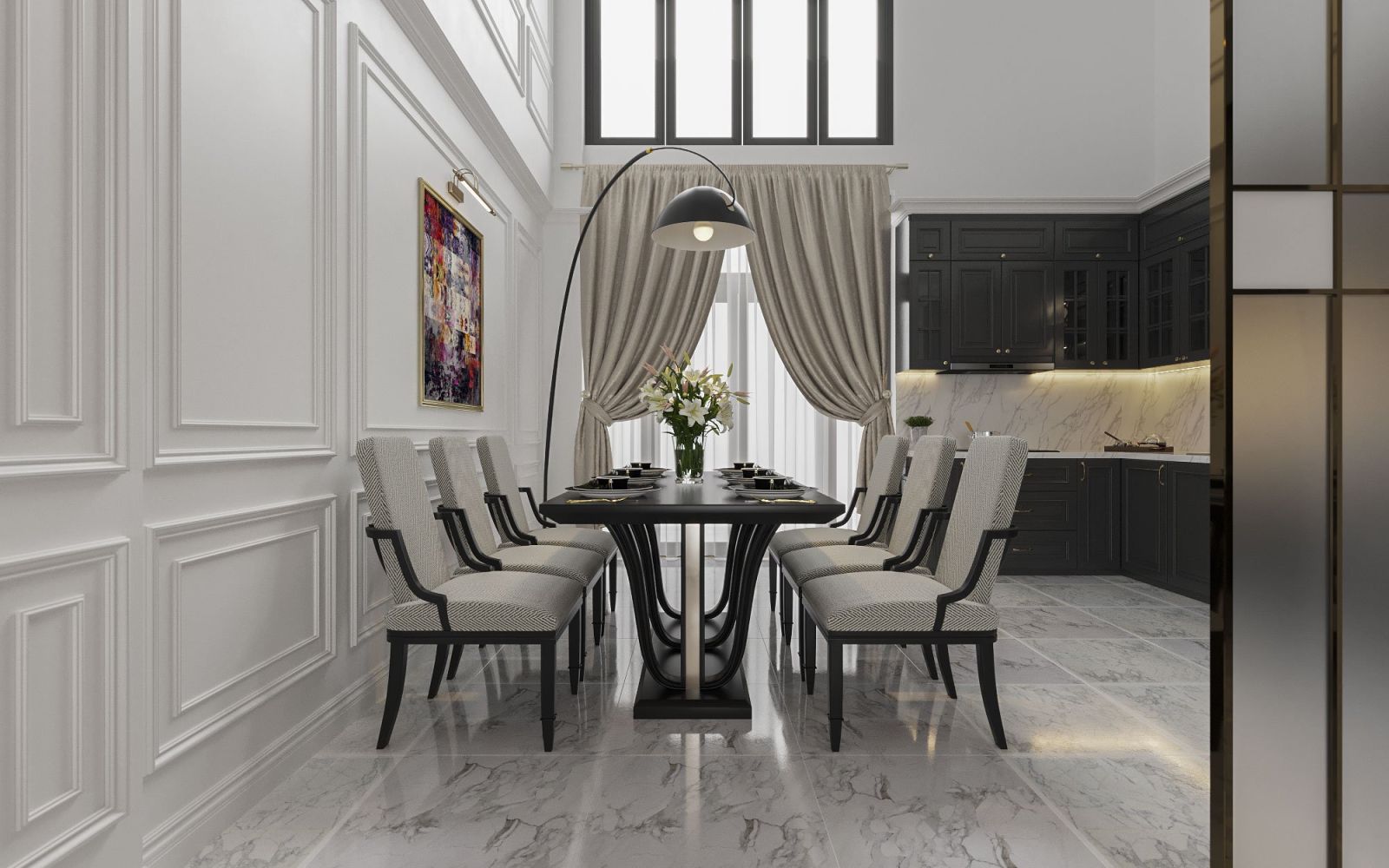 Nội Thất Nhà Phố Quận 7 Modern - Phòng ăn