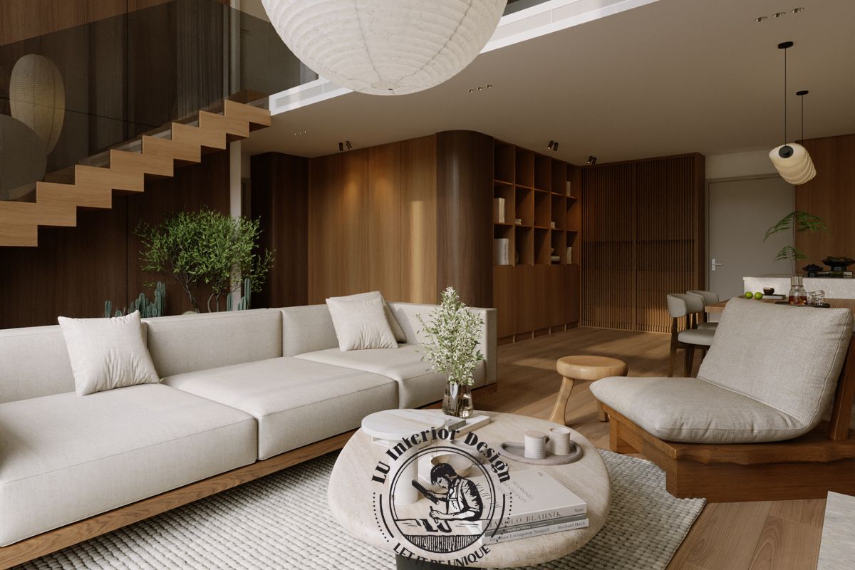 Layout Duplex The Infiniti tối ưu – Cách LU Design tái cấu trúc căn Duplex 165m² tại The Infiniti