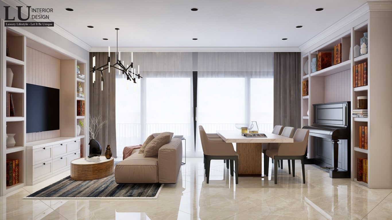 Thiết Kế Thi Công Nội Thất The Infiniti Riviera Point