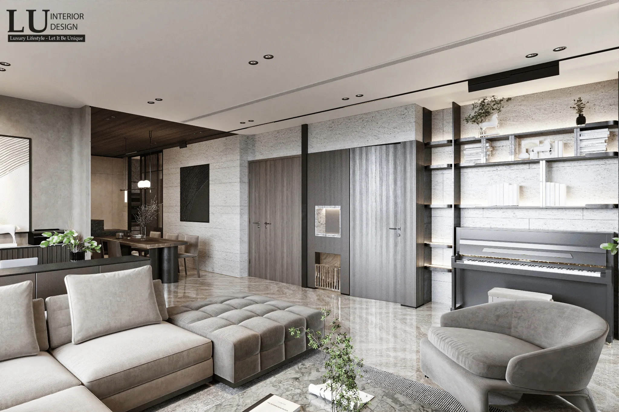 Thiết Kế Thi Công Nội Thất The Infiniti Riviera Point