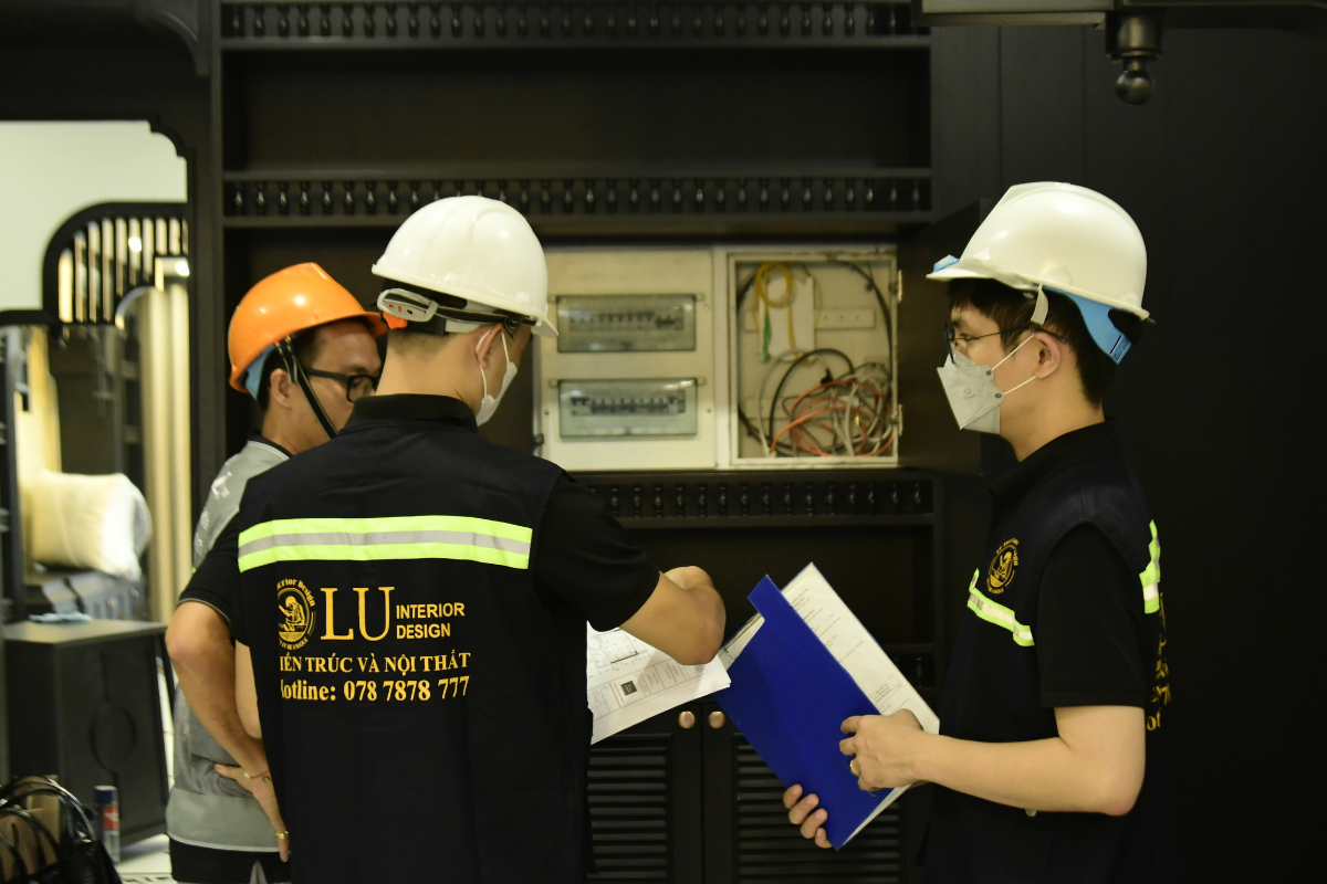 [Công Trình Thực Tế] LU Design Kiểm Tra Chất Lượng Trước Khi Bàn Giao Công Trình