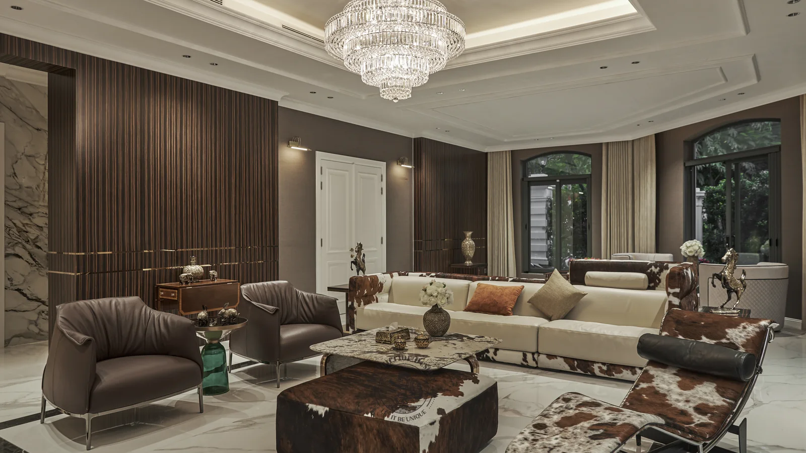 Hình ảnh thực tế công trình Biệt thự Thạnh Mỹ Lợi 560m²