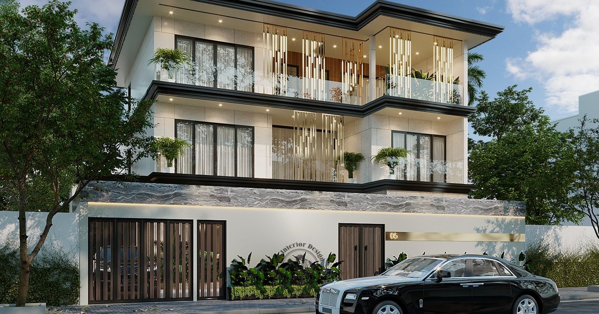Biệt thự Quận 7 hiện đại