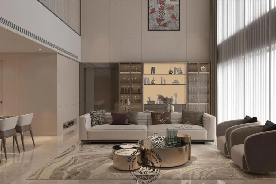 Bếp căn hộ Duplex The Infiniti thi công nội thất — LU Design
