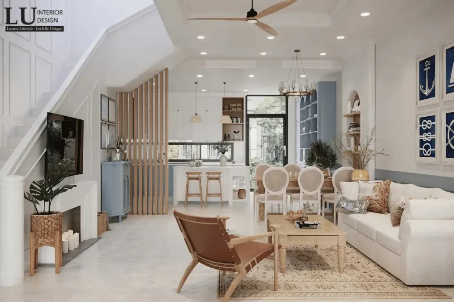 Nhà phố Lavila Nhà Bè 250m² thiết kế nội thất — LU Design