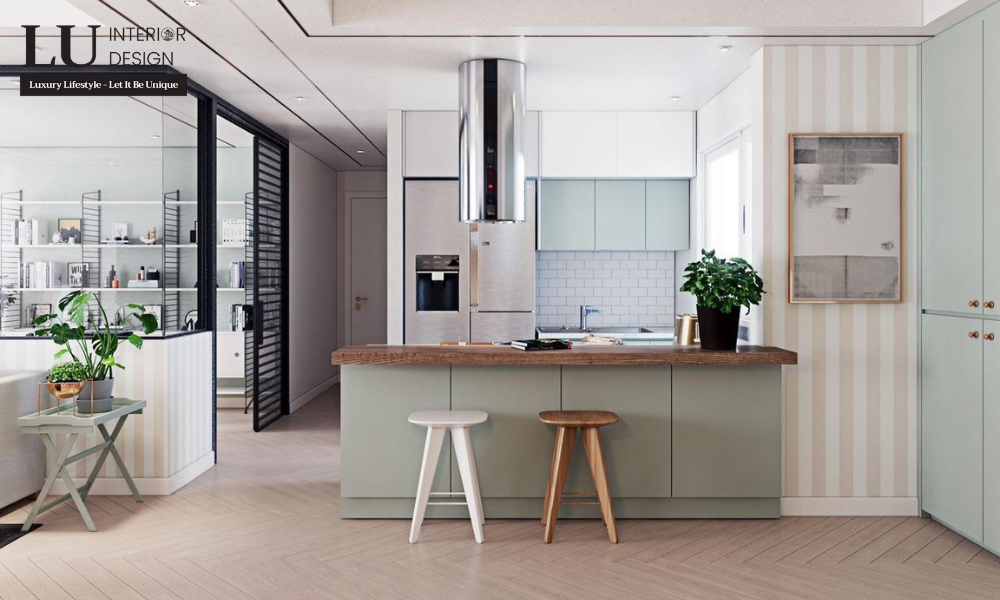 Phong cách Scandinavian trong thiết kế nội thất chung cư cao cấp | LU Design thực hiện