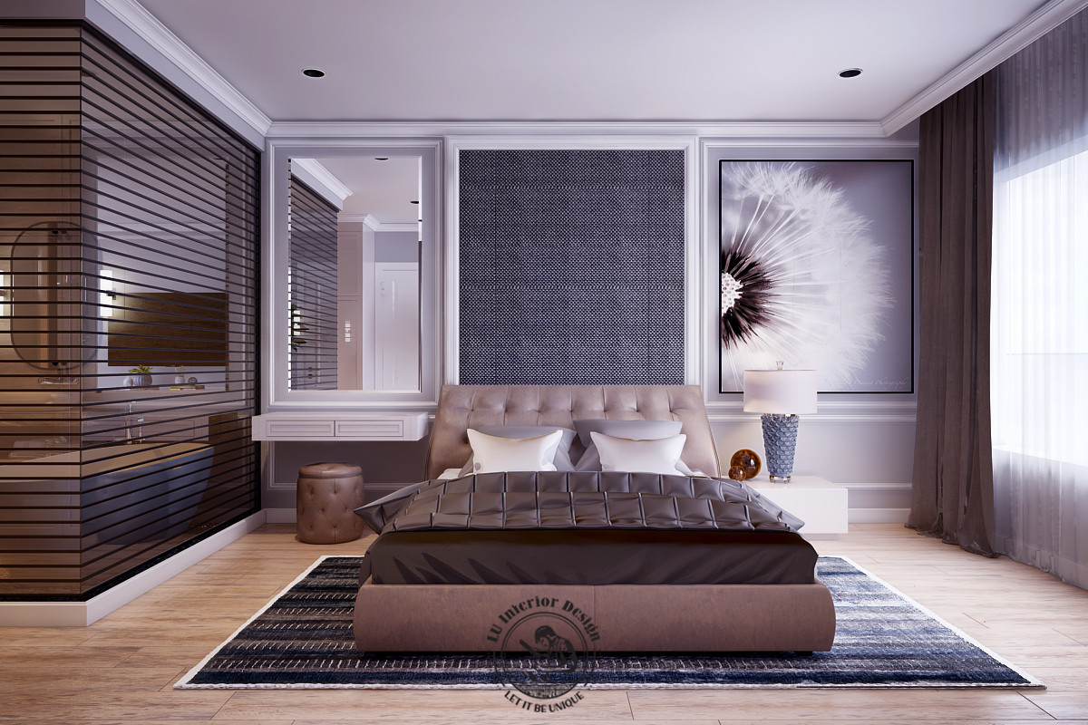 Thiết kế nội thất phòng ngủ căn hộ 2 phòng ngủ | Dự án The View Riviera
