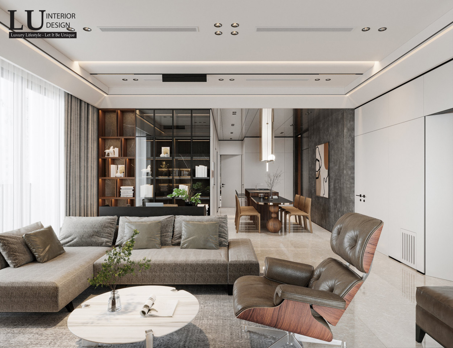 Dự án thiết kế & thi công nội thất căn hộ The Marq | LU Design thực hiện