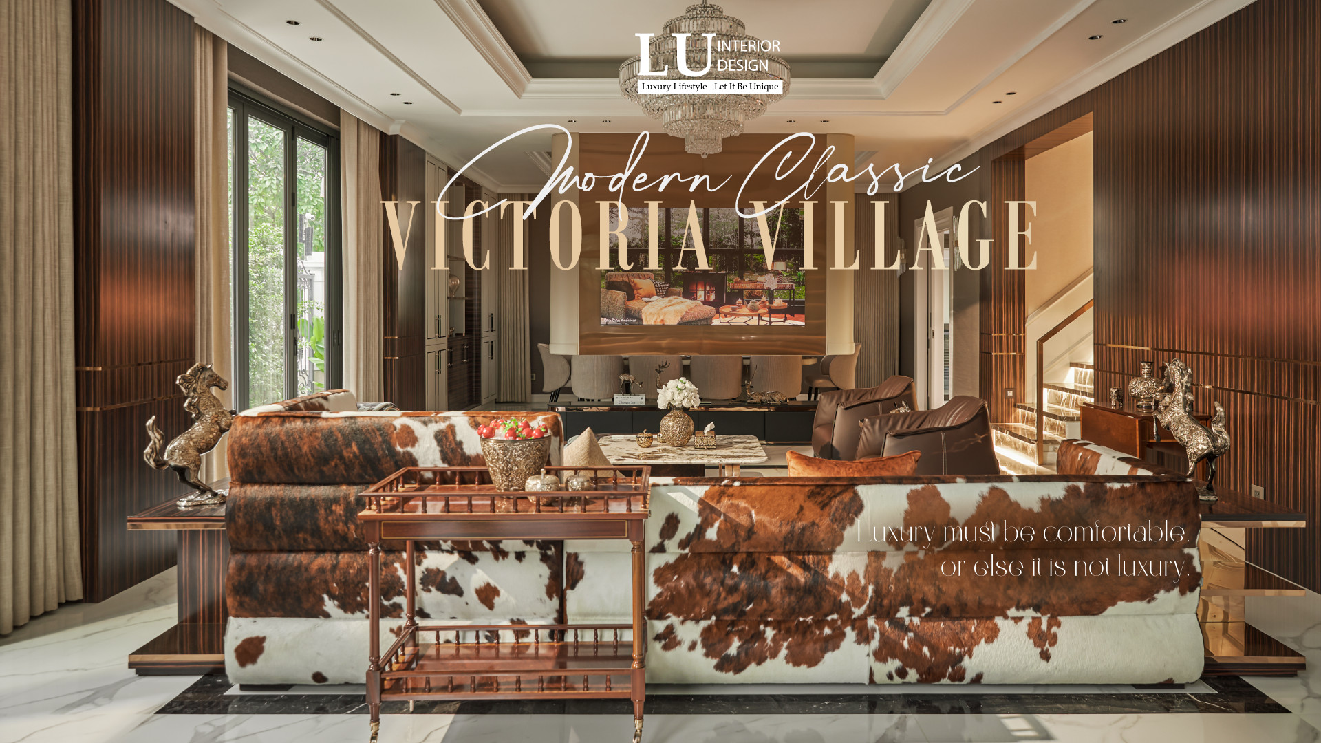 Phong cách thiết kế modern classic dần trở thành xu hướng | Dự án Victoria Village - LU Design