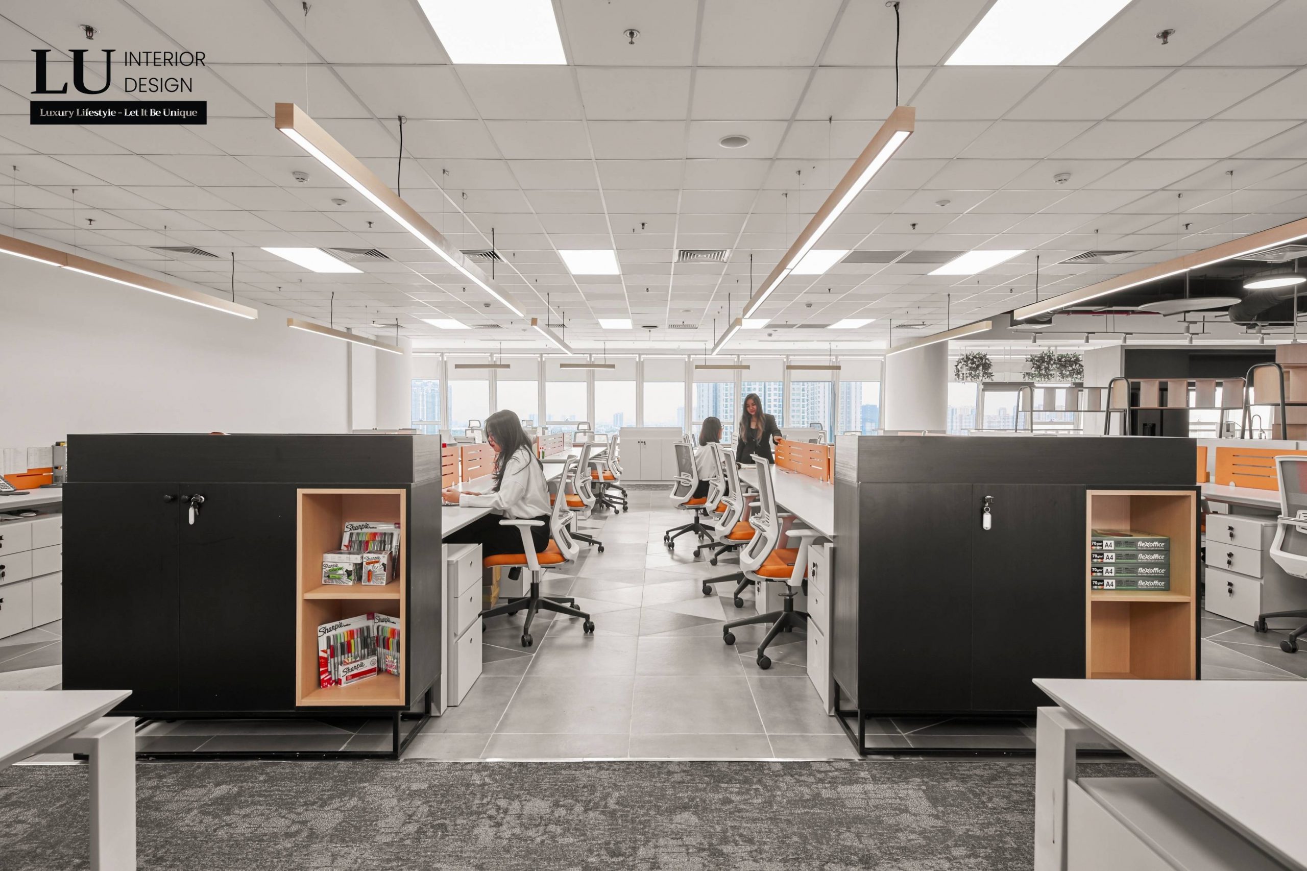 Muốn hoàn thiện không gian làm việc trong mơ không thể bỏ qua gói thiết kế thi công trọn gói | Dự án văn phòng cao cấp Thiên Long Group.