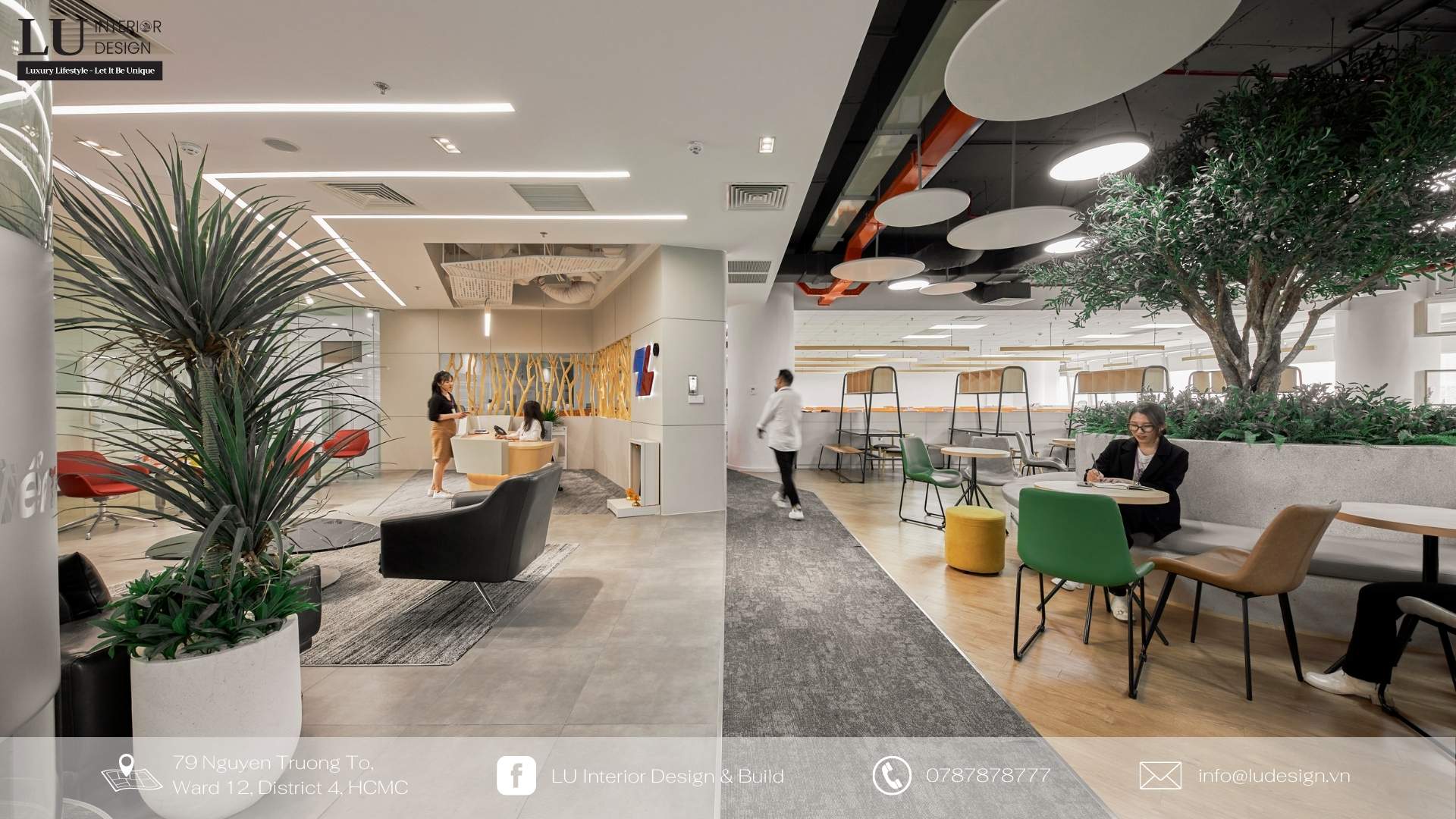 Thiết kế nội thất văn phòng tại tp HCM | Dự án văn phòng Thiên Long - LU Design thực hiện.
