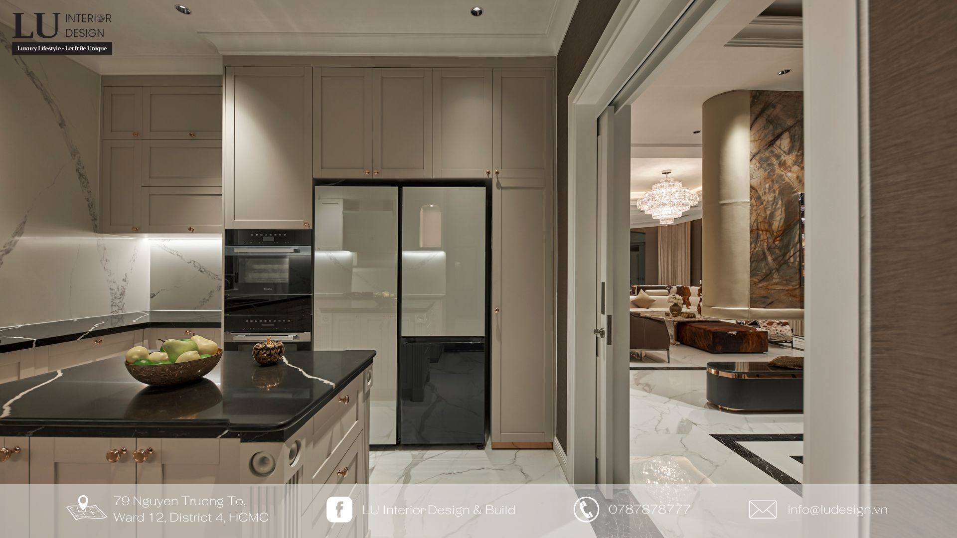 Đem đến cho khách hàng nội thất giống 96% so với bản vẽ | Dự án Villa Victoria - LU Design thực hiện. 