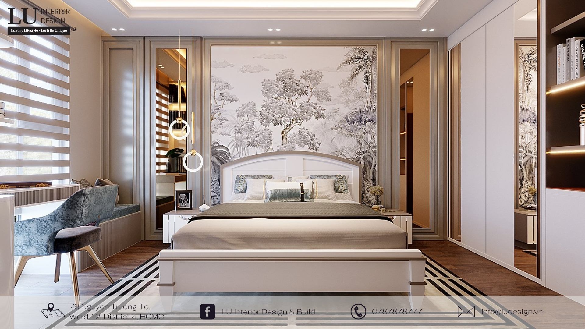 Dễ dàng chỉnh sửa và nâng cấp khi chọn dịch vụ thiết kế nội thất trọn gói | Dự án căn hộ Saigon Royal - LU Design thực hiện.
