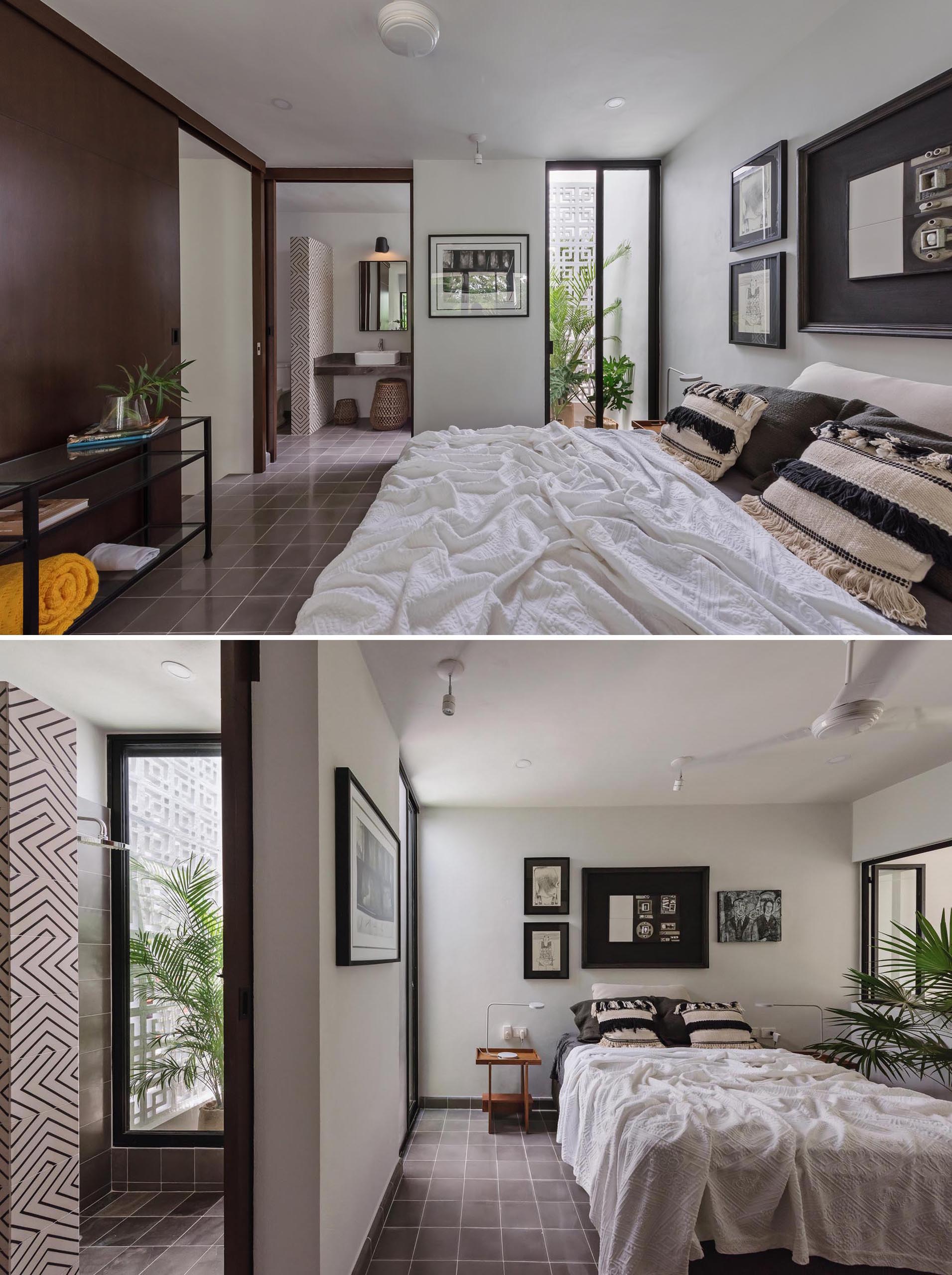 Ứng dụng các họa tiết và vật trang trí mang đậm phong cách nhiệt đới trong thiết kế nội thất phòng ngủ  | Nguồn: Internet.