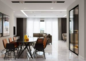 thiết kế nội thất căn hộ hiện đại